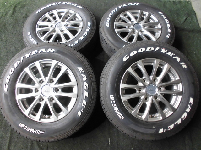  綺麗 Weds PRODITA 4本SET 6H-139.7 15インチ 5.5J+42 195/80R15 107/105L LT ホワイトレター ナスカー NASCAR NV350 キャラバン 装着に(15インチ)｜売買されたオークション情報、yahooの商品情報をアーカイブ公開 - その他