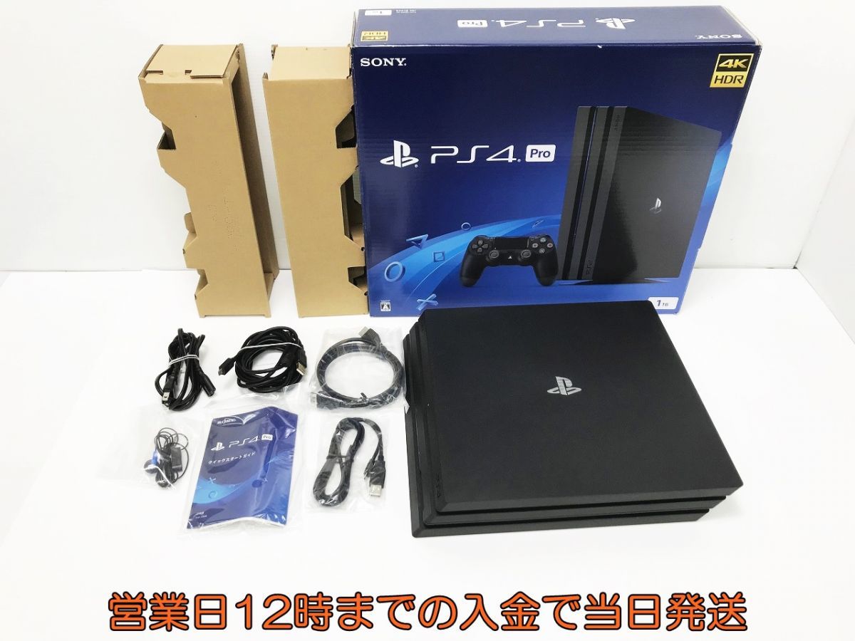 1TB Pro ジェット・ブラック PlayStation PS4 0 PlayStation4 CUH