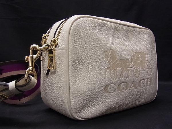 良品 COACH コーチ ショルダーバッグ バッグ レザー F75818 馬車