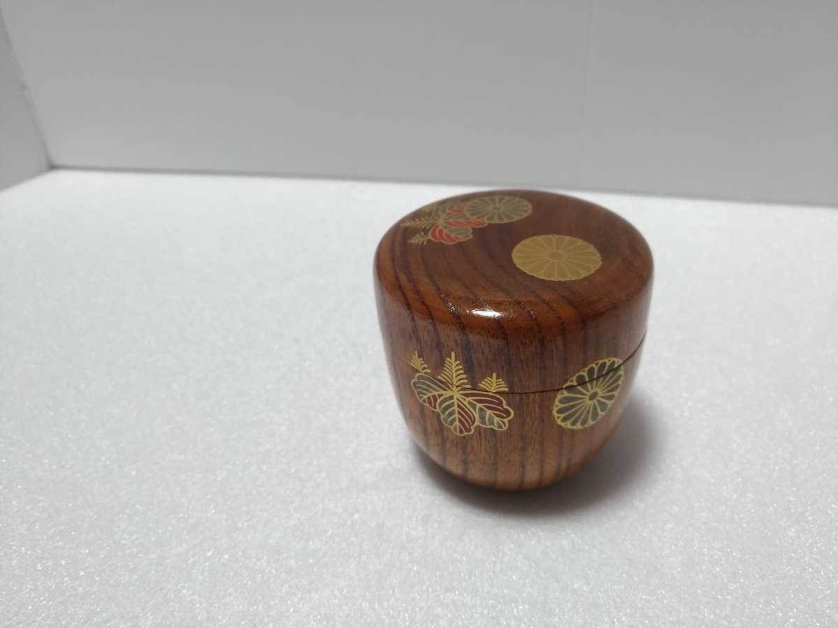 茶道具 共箱 塗師 中棗 作 宗祥 蒔絵御所車 朱塗 012813 Yahoo 高台寺