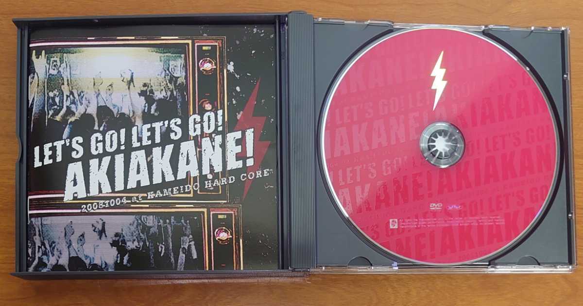 【DVD】秋茜「LET'S GO！ LET'S GO！ AKIAKANE」 秋茜-AKIAKANE- / LET'S GO! LET'S GO! AKIAKANE! DVD+CD 500枚限定 帯付…