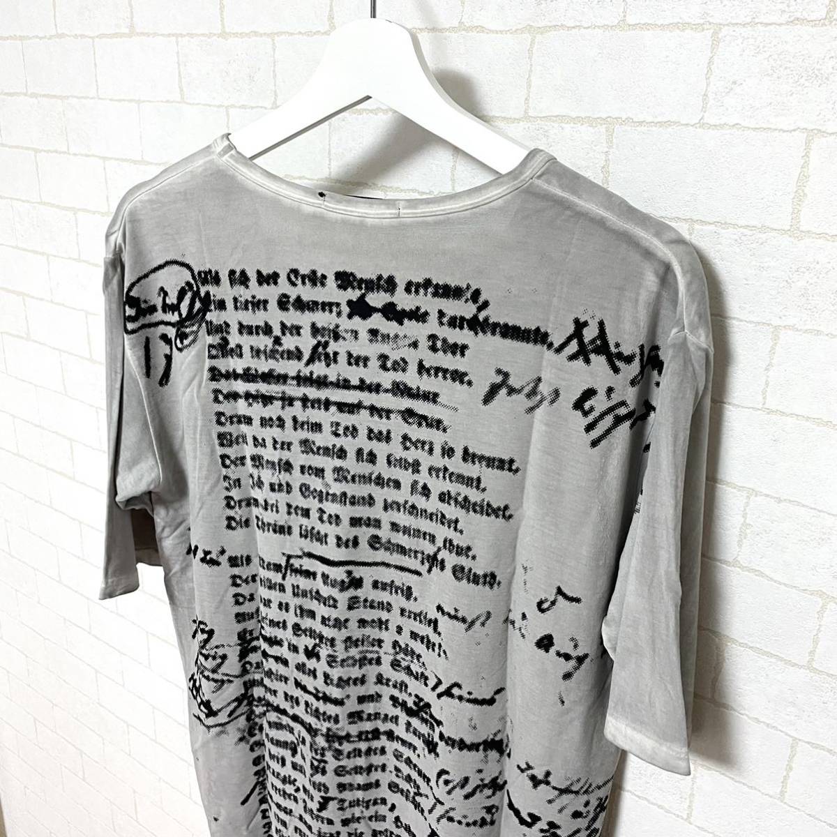 The Viridi-anne ヴィリジアン 半袖Tシャツ バックプリント 18SS VI-2888-01