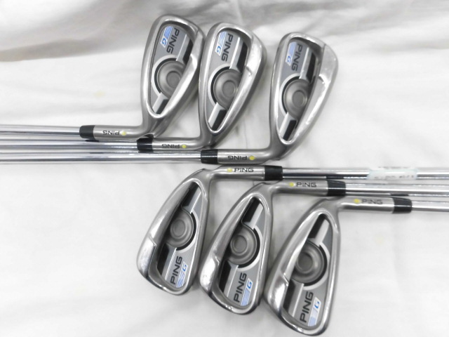 PING G アイアンセット 6本セット（5〜W）NS950GH Rシャフト PING
