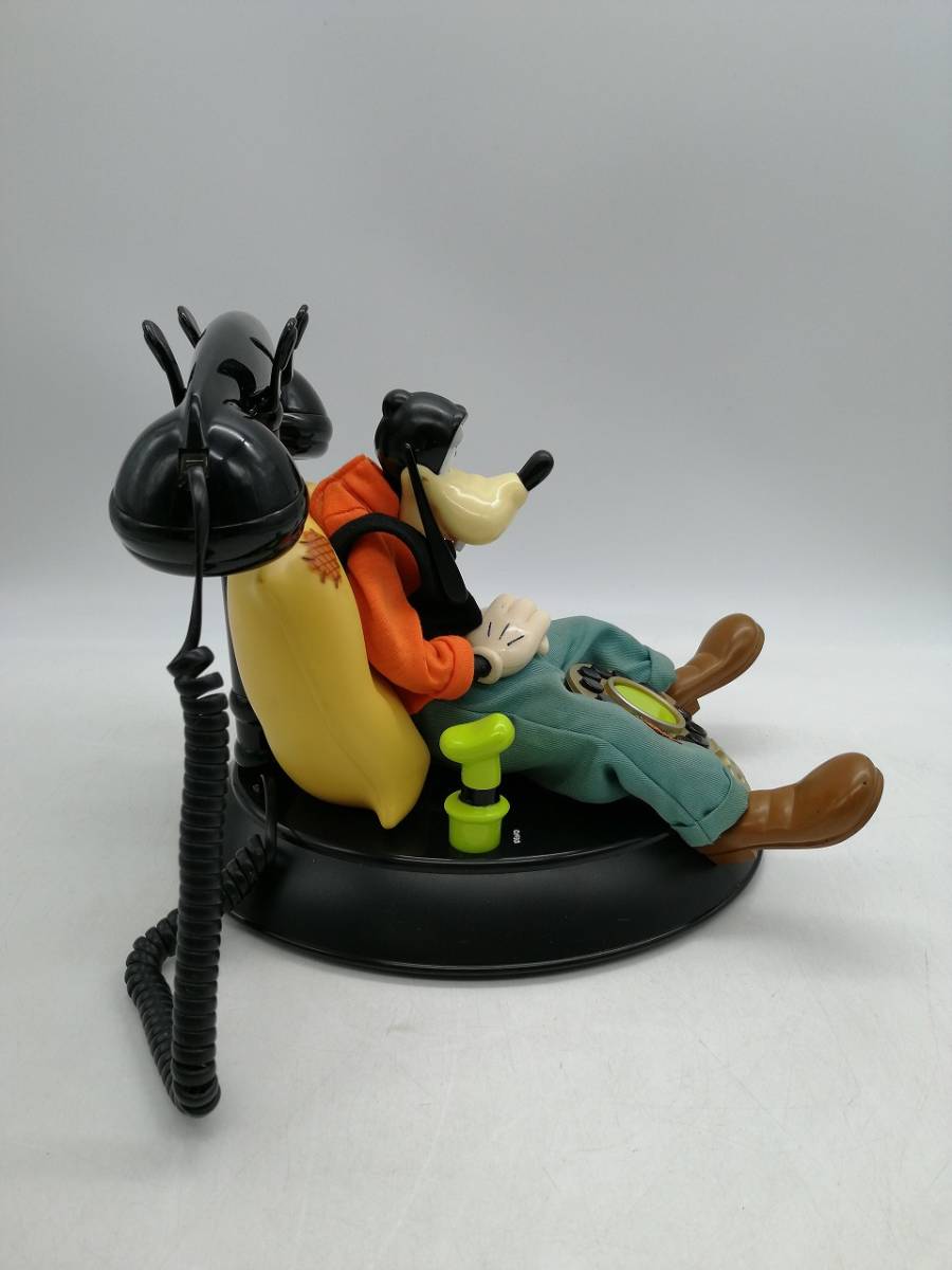 t0718 ディズニー GOOFY グーフィー 電話機 テレフォン アクション電話