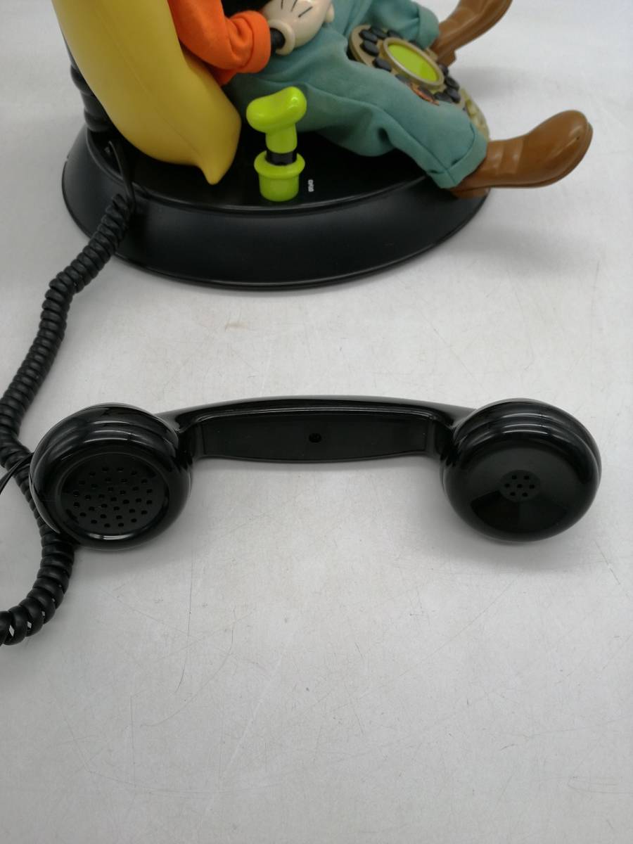 t0718 ディズニー GOOFY グーフィー 電話機 テレフォン アクション電話