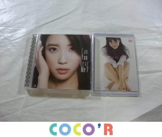 同梱可】良品 韓流 IU Can You Hear Me？ CD 初回生産ステッカー付き