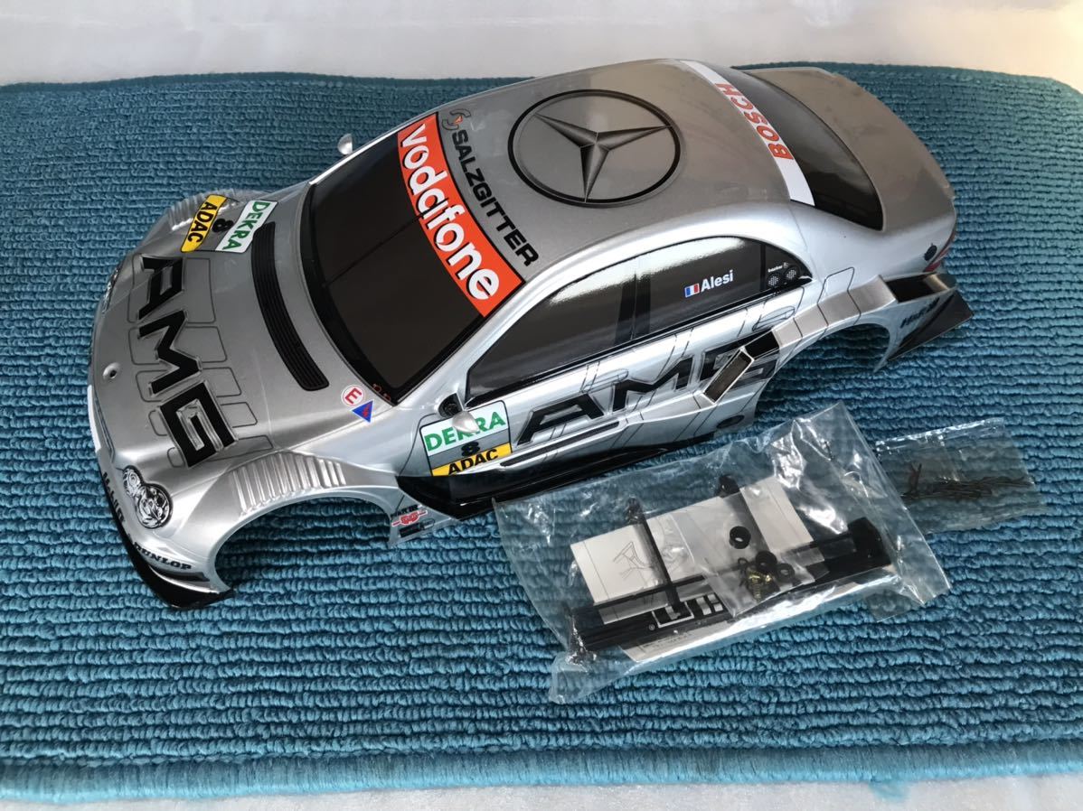 絶版 タミヤ RC 1/10 ボーダフォン・AMGメルセデス DTM 完成ボディ