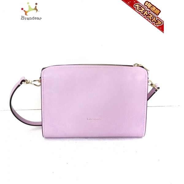 ケイトスペード Kate spade ショルダーバッグ PXRUA315 - レザー ピンク 美品 バッグ
