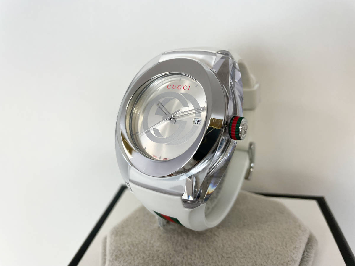 質屋】GUCCI グッチ 中古品 SYNK シンク 137.1 クォーツ YA137102 純正 