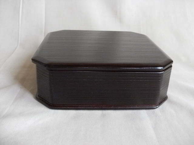 懐石道具 黒 真塗 5段 縁高重 菓子器 茶道具 紙箱 茶道具 菓子器 縁高 縁高重 黒真塗り 五段 段付 高野浩雲作 黒真塗