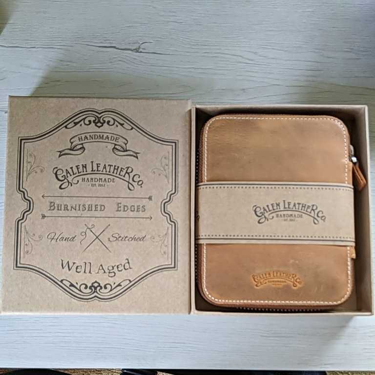 ガレンレザー 10スロット ペンケース クレイジーホースブラウン