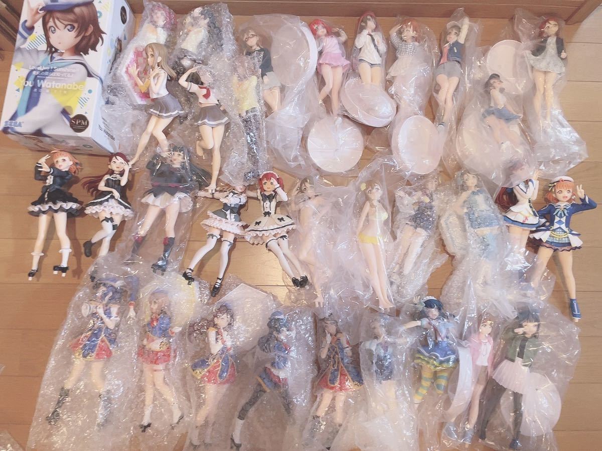 ジャンク フィギュア43体まとめ売り ラブライブサンシャインパズドラ 