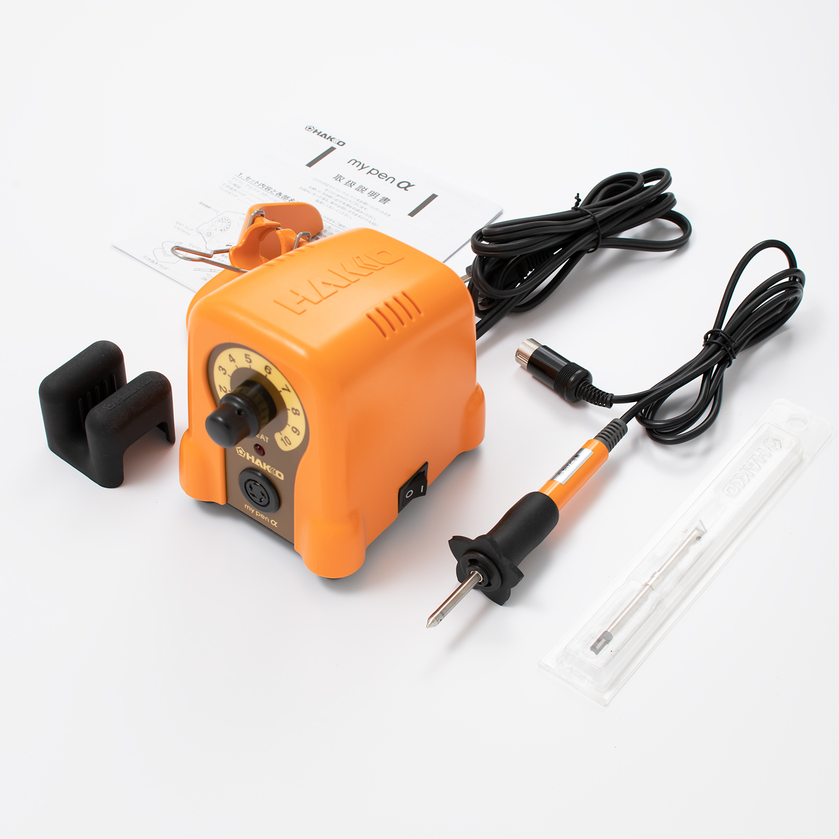 HAKKO 白光 My Pen α マイペンアルファ ウッドバーニング レザー