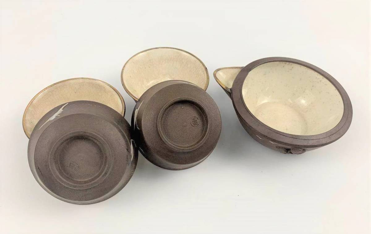 白梅造 食器 四日市 萬古焼（ばんこやき）について－煎茶器の名称と使い方-