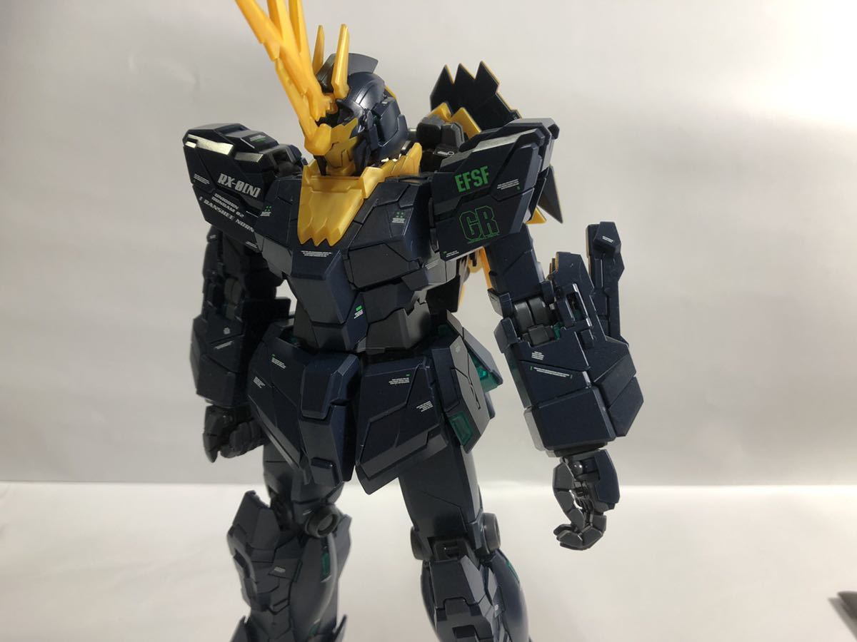 MG ユニコーンガンダム 2号機 バンシィノルン 最終決戦 素組 ガンプラ