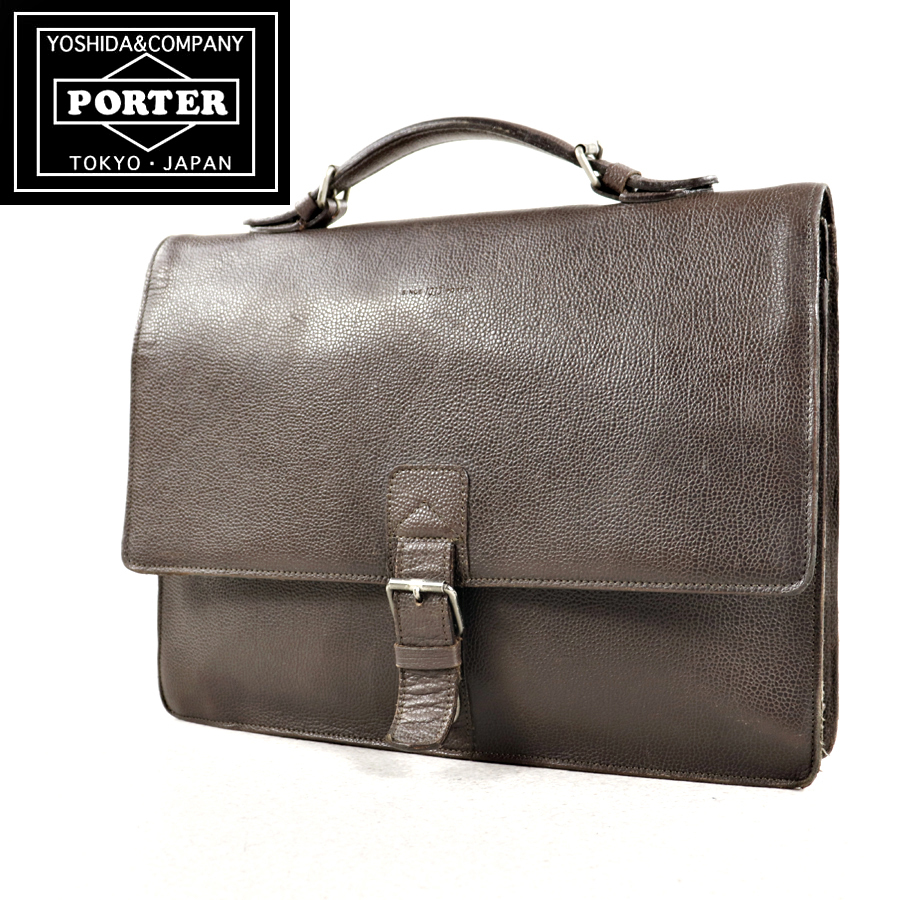相場価格￥35，750- 美品 吉田カバン PORTER ポーター サーフェス 牛革 