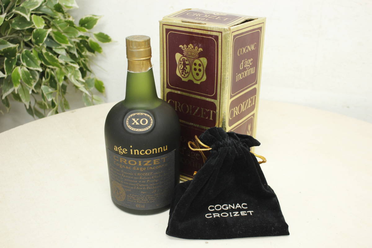 クロアーゼ コニャック CROIZET 700ml XO : Gold 専用 アンコニュ 