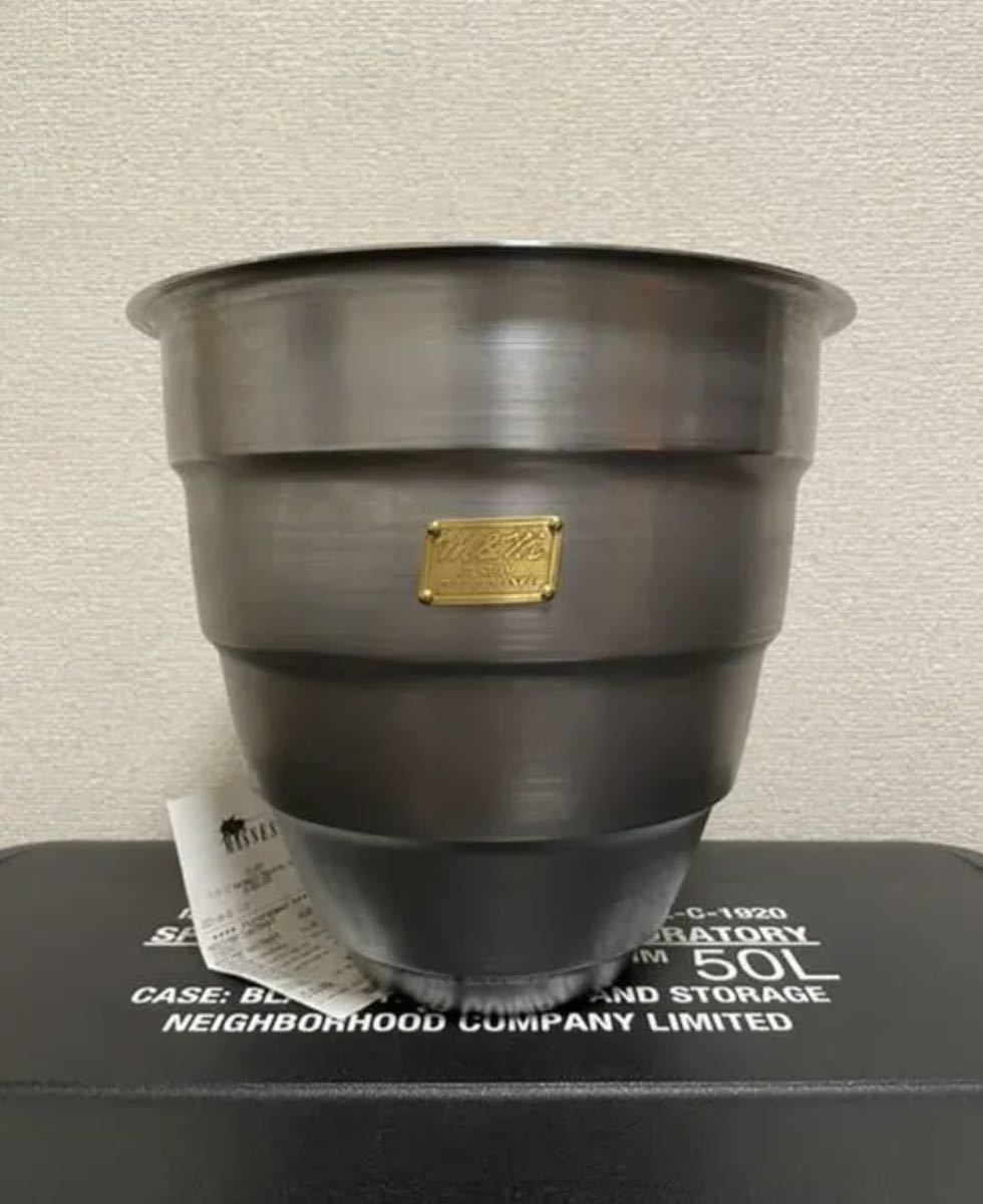 初期 M&M MASSES POT TYPE 1 マシス 鉄 鉢 M TYPE m&m POT ×MASSES STEEL MASSES ⁄ M&M 0 Shade