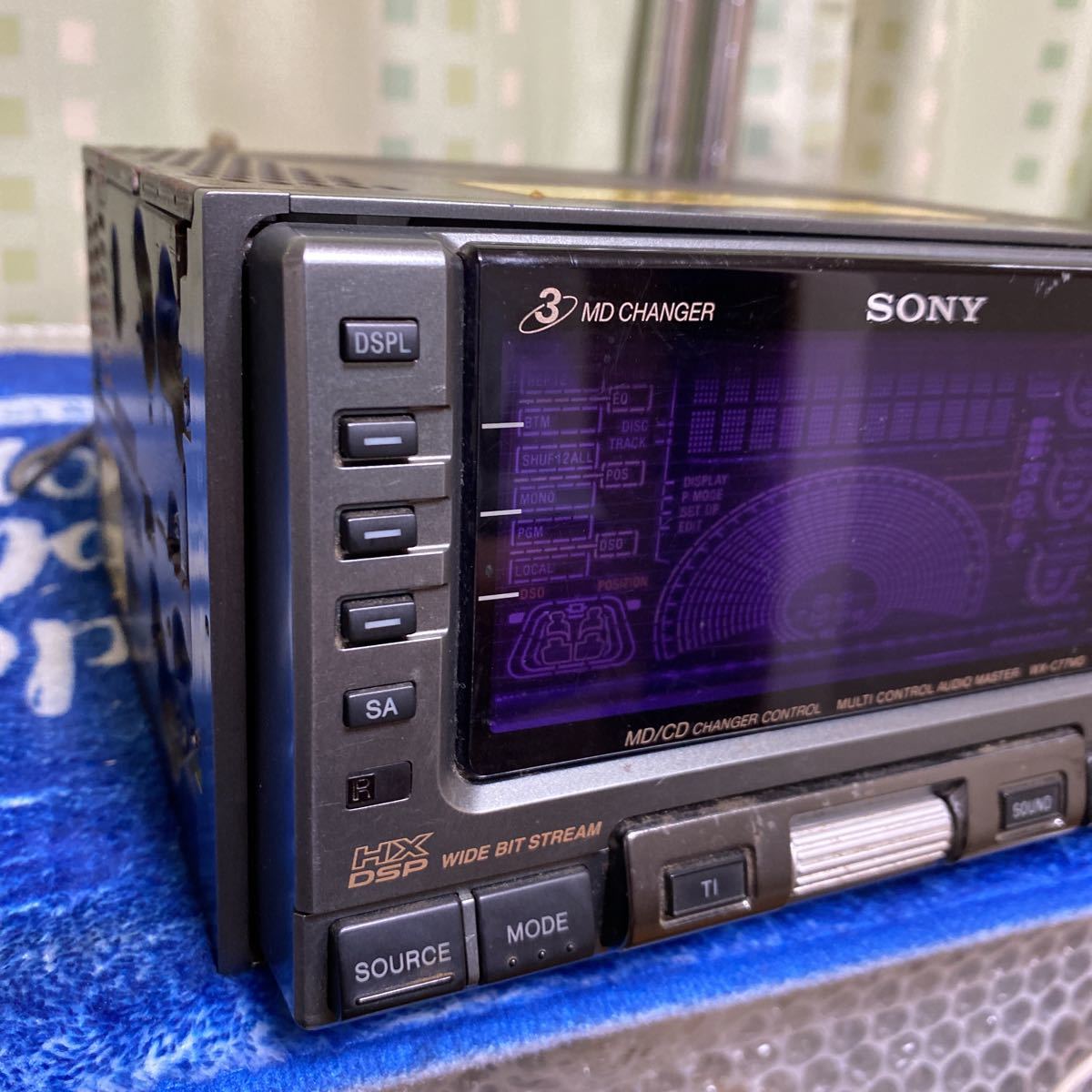ソニー MD 当時物 SONY ミニディスク 最近のMDプレーヤーの再利用