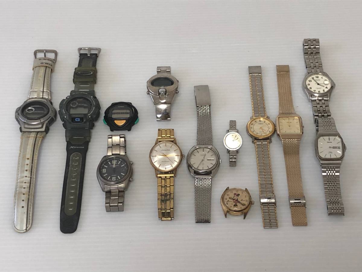 SEIKO/CASIO 他】腕時計いろいろ13個セット ジャンク 【公式通販】