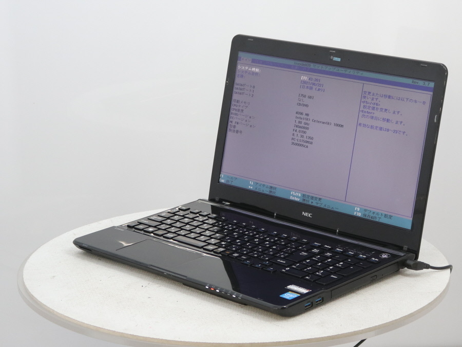 NEC PC-LS150MSB LaVie LS150/M Celeron 1000M 1.80GHz 4 GB 750 GB
