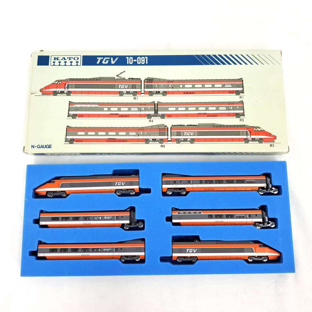 宅配買取 KATO カトー TGV 10-091 6両セット Nゲージ 鉄道模型 【公式