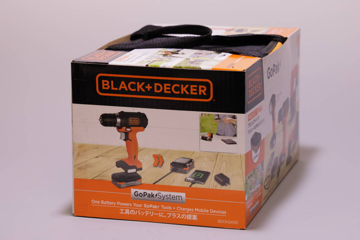 BLACK&DECKER GoPAKプロジェクトパック　☆未使用新品_2