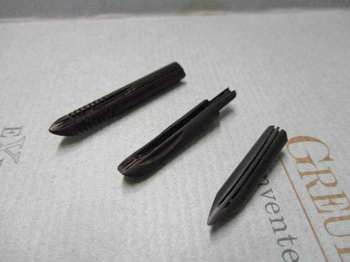 ☆昭和レトロ　レア品　万年筆　ペン芯　3種類　モンブラン/パイロット/シェーファー/プラチナ/パーカー/セーラー/ラミー/ペリカン 