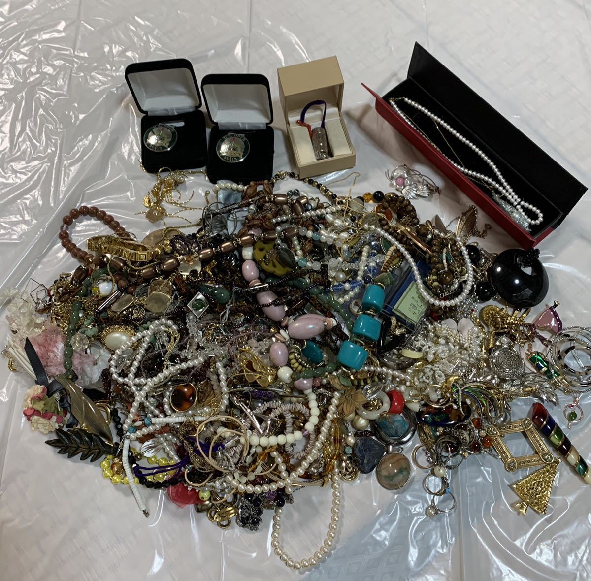 イミテーション アクセサリー まとめ ネックレス 小物 カフス 指輪 