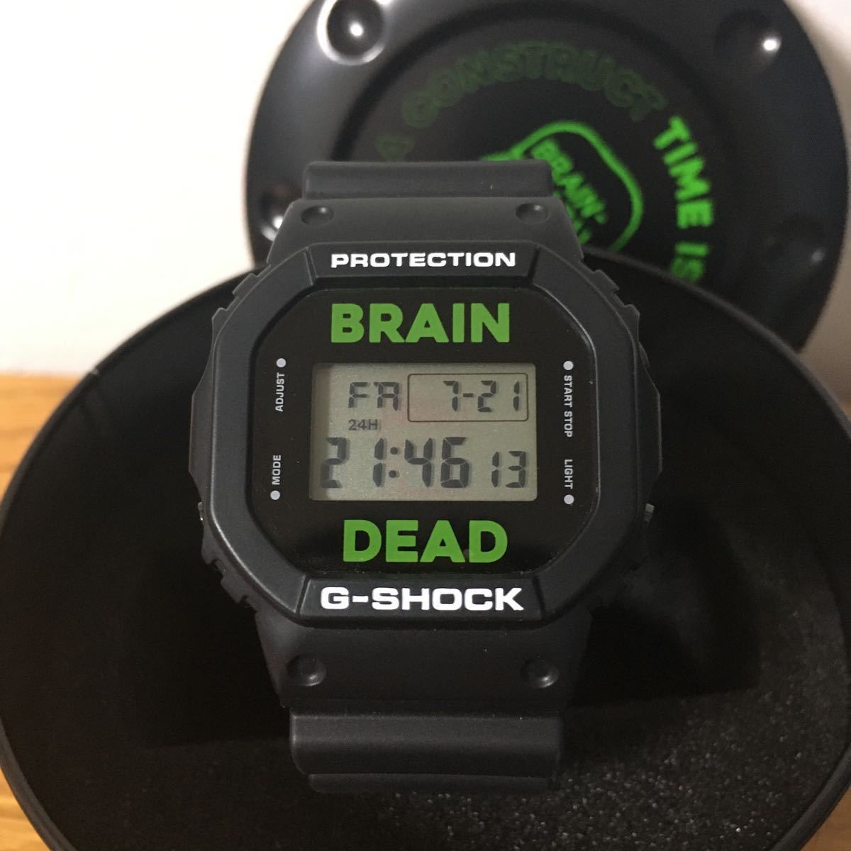 BRAIN DEAD ビームス トリプルコラボ G-SHOCK DW-5600 コラボ ブレイン 