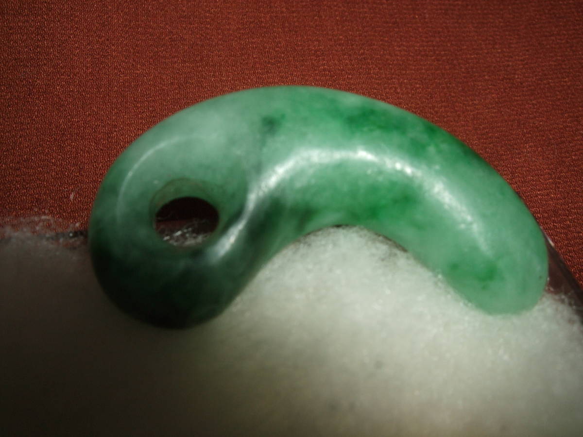 古墳期 出土 本水晶勾玉 水晶 縄文時代 弥生 石器 土器 翡翠勾玉 根付 勾玉