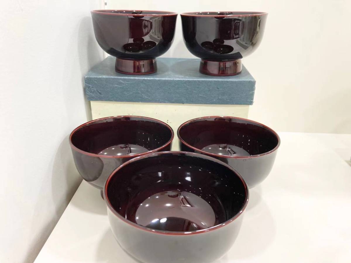 正峰 緑和堂 棗』 作『輪島塗 - 茶道具 牧野正峰作 共箱 輪島塗 棗
