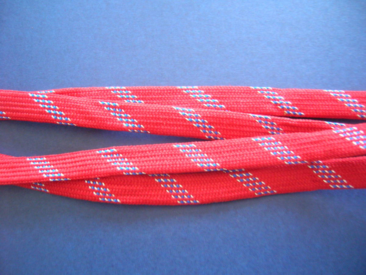 おしゃれな　靴ひも　赤　未使用_4