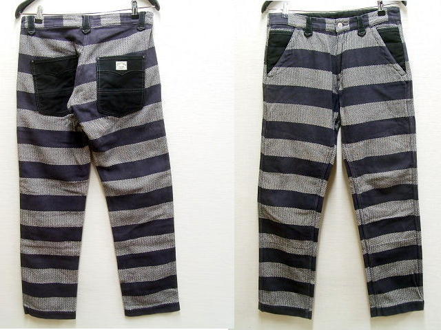 安い，定番人気 W32 WESTRIDE CYCLE TOGS 囚人プリズナーパンツ ボーダー柄 プリズン ペインターパンツ ウエストライド WEST RIDE 5611(Mサイズ)｜売買されたオークション情報、yahooの商品情報をアーカイブ公開 - オー Mサイズ