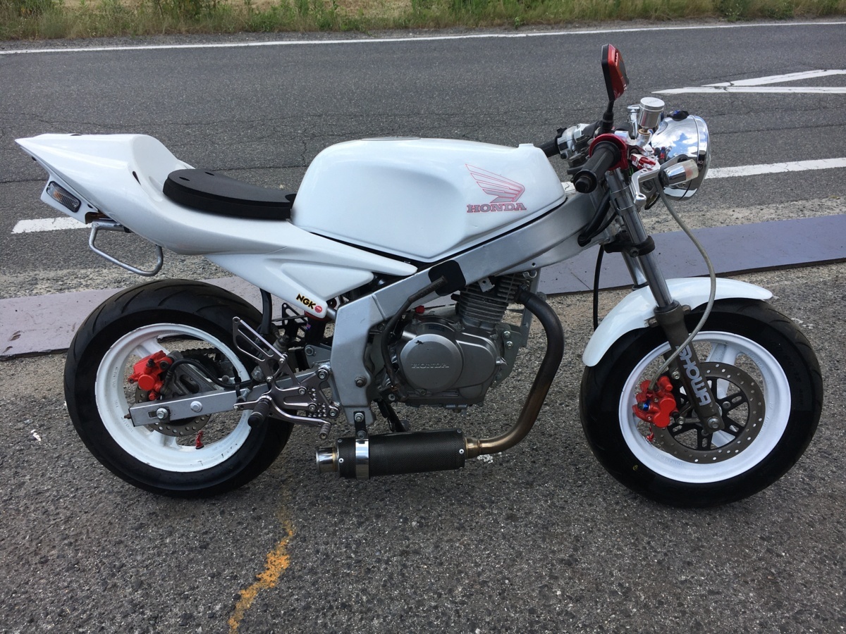 ホンダ エイプ 75ccボアアップ実働部品取り