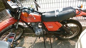 TLR200 エンジン始動動画あり。登録書類あり。 レストアベース
