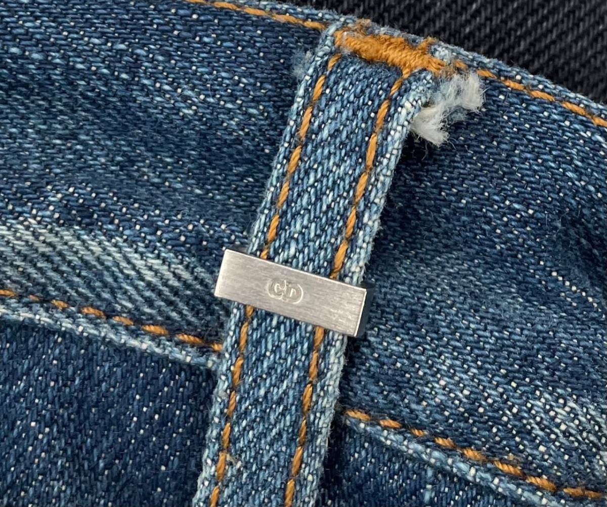 エディ 期 国内正規 名作 □ Dior Homme 06AW コンバイン デニム 