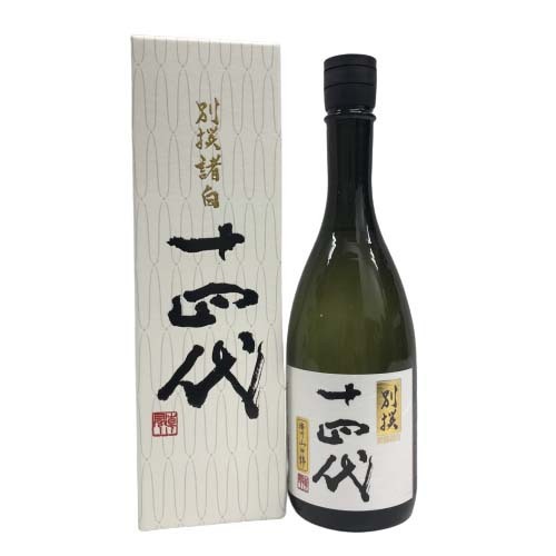 21-2666 【未開栓/箱付き】 十四代 別撰諸白 製造：2021.8 720ml 四合瓶 純米大吟醸酒 高木酒造