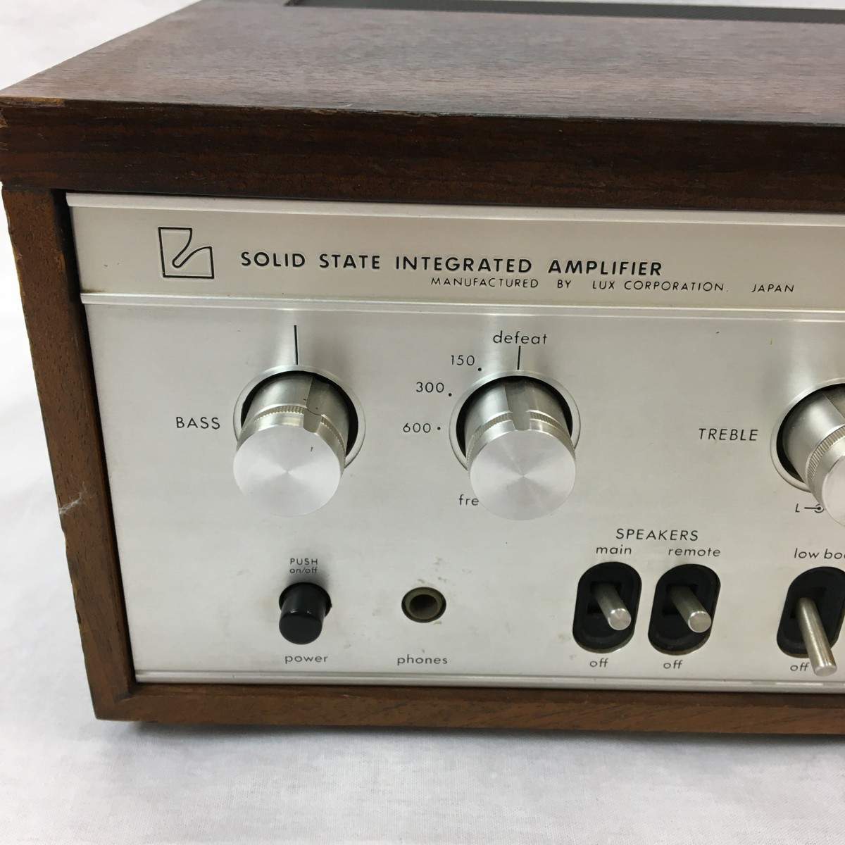 LUXMAN/ラックスマンSQ505X整備品（入力・出力SW接点部磨き