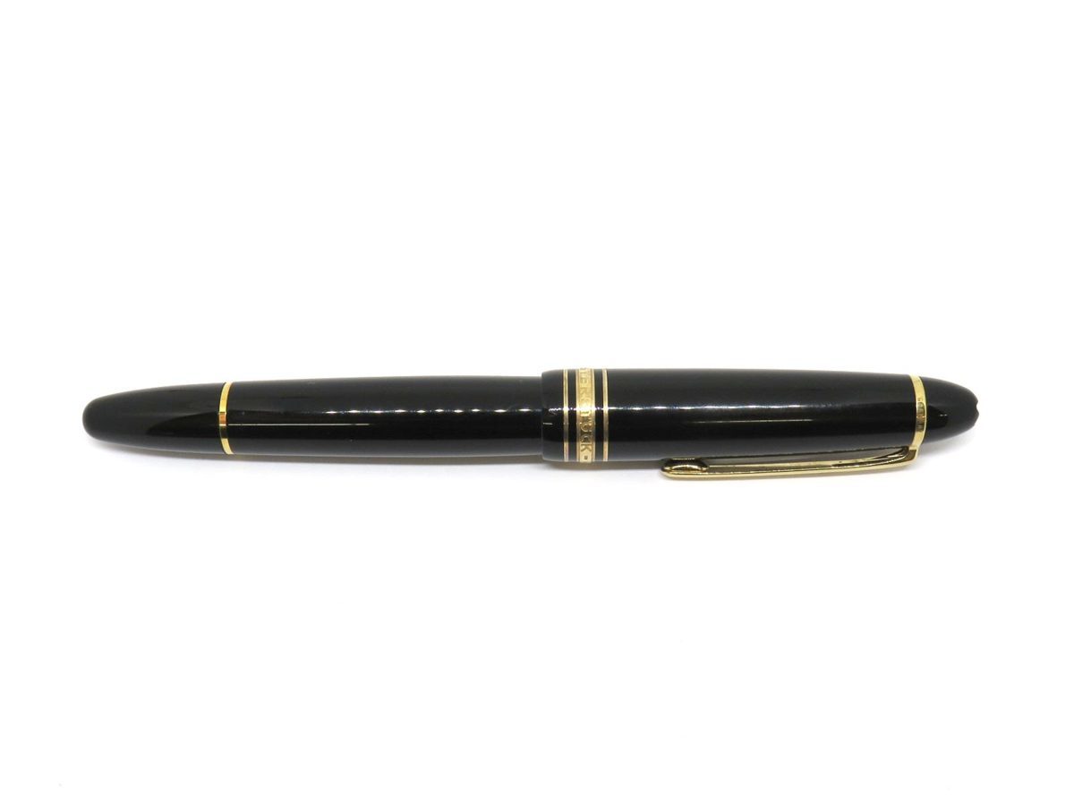 1円〓03楽市〓本物 MONTBLANC モンブラン マイスターシュテュック 万年筆 585 14K【中古】