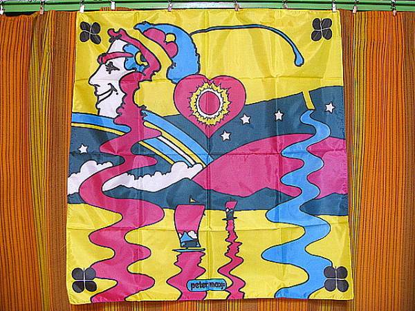 ビンテージ60's☆DEADSTOCK?!ピーターマックススカーフPeterMax 60s - Etsy