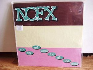 NOFX ／ so long and thanks for all the shoes　　 アナログ LP_1