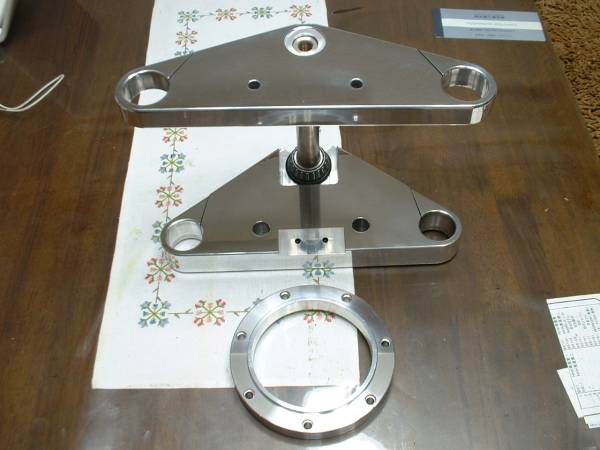 バルカン400ワイドトリプルツリーレイク角10度未使用美品送料込 