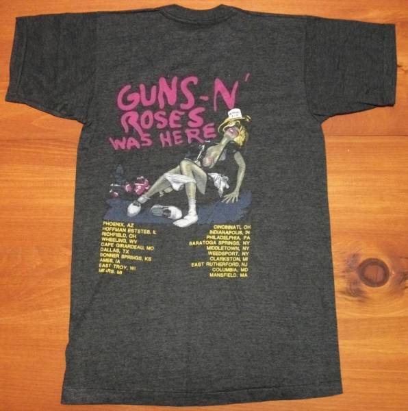 ガンズアンドローゼズ 発禁 レイプ柄 プリントtシャツ Axl イラスト キャラクター 売買されたオークション情報 Yahooの商品情報をアーカイブ公開 オークファン Aucfan Com