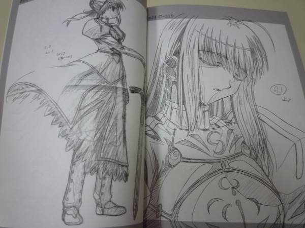 Club40 Fate Stay Night 原画集 石原恵 Type Moon イラスト集 原画集 売買されたオークション情報 Yahooの商品情報をアーカイブ公開 オークファン Aucfan Com