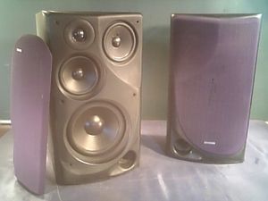 ☆KENWOOD ケンウッド 4WAY スピーカー ペア SS-922 一般(ケンウッド 