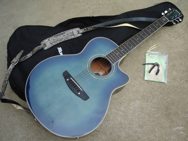 中古美品 MORRIS/モーリス エレアコ MR401 SBU おまけ付き(モーリス 