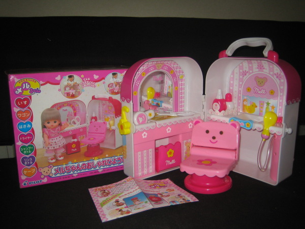 メルちゃん おしゃれびようしつ 箱付 美容室 セット 抱き人形 ベビー人形 売買されたオークション情報 Yahooの商品情報をアーカイブ公開 オークファン Aucfan Com