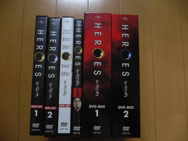 中古品　HEROES　ヒーローズ　シーズン1～3セット品_1