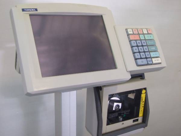 G4573◎寺岡POSレジシステムWeb 2200 本体・カウンターセット
